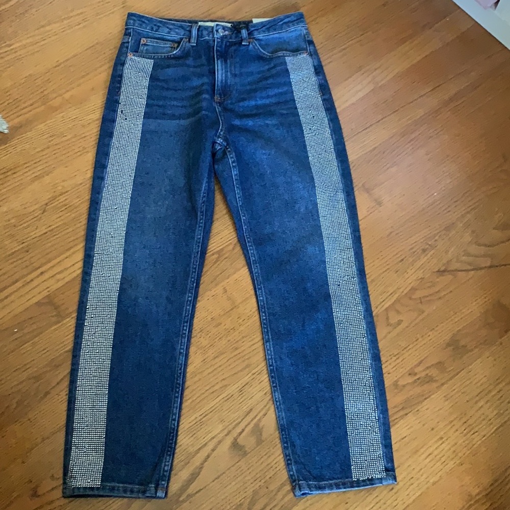 Topshop Moto straight jean